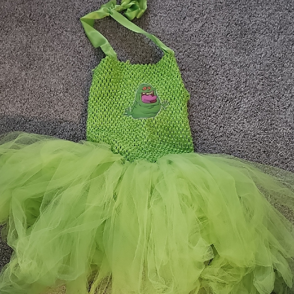 Green Slimer Kids Costume